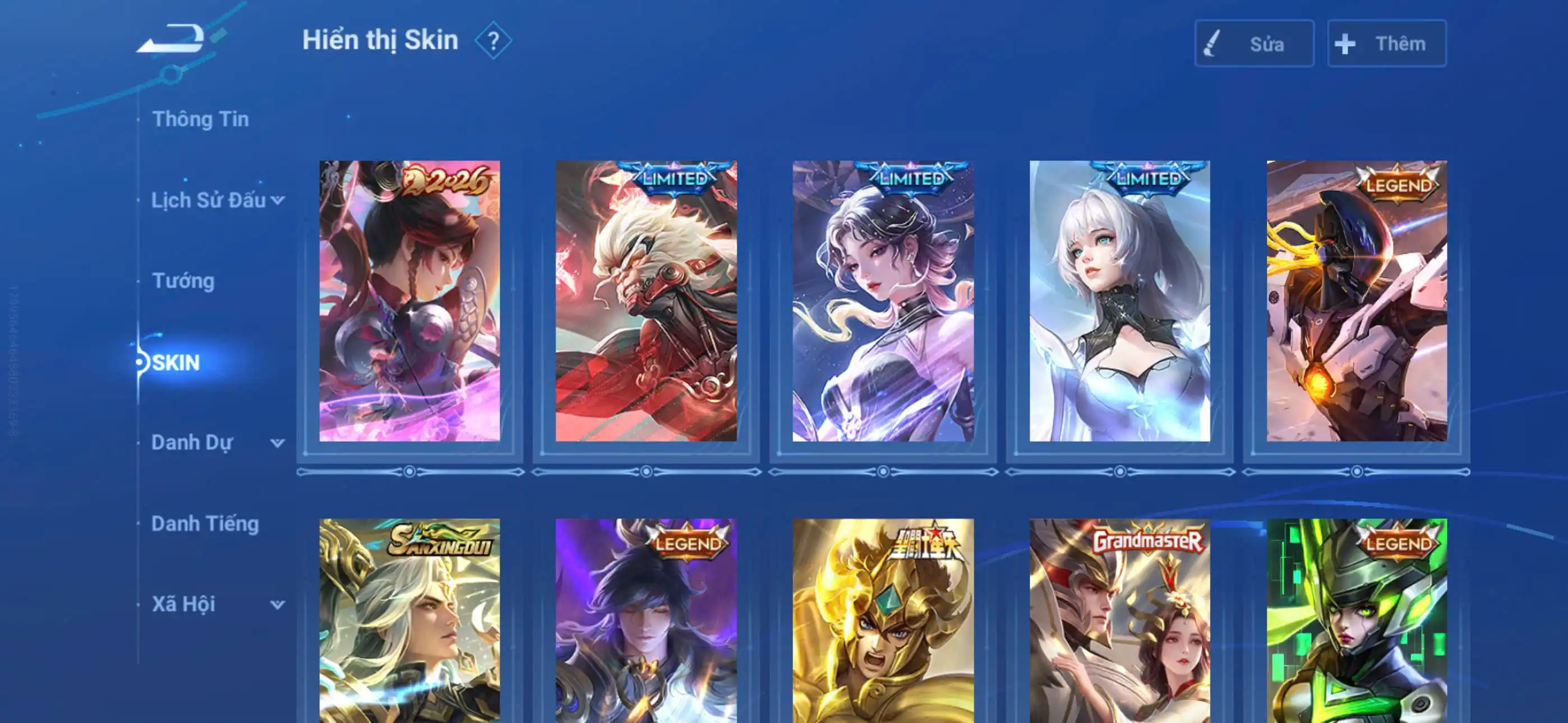 Ảnh Acc glb infinite 217 skin